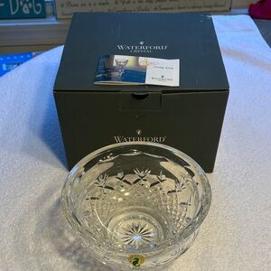 Waterford Crystal Killarney 6” Crystal Bowl
